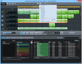 MAGIX Music Maker Movie Score Edition screenshot 9