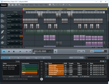 MAGIX Music Maker Plus screenshot