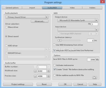 MAGIX Music Maker Rock Edition screenshot 18