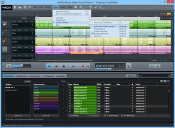 MAGIX Music Maker Rock Edition screenshot 8