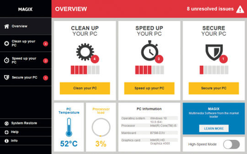 Magix PC Check & Tuning 2016 screenshot
