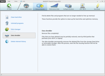 MAGIX PC Check & Tuning screenshot 12