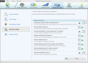 MAGIX PC Check & Tuning screenshot 18