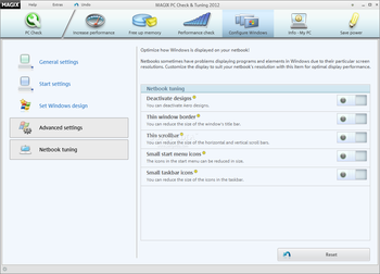 MAGIX PC Check & Tuning screenshot 19