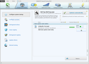 MAGIX PC Check & Tuning screenshot 2