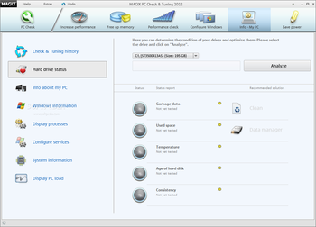 MAGIX PC Check & Tuning screenshot 21