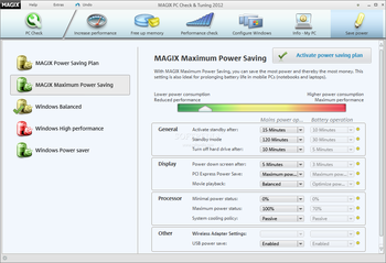 MAGIX PC Check & Tuning screenshot 29