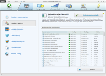 MAGIX PC Check & Tuning screenshot 3