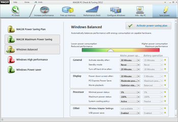 MAGIX PC Check & Tuning screenshot 30