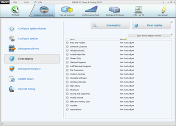 MAGIX PC Check & Tuning screenshot 5