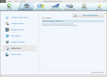 MAGIX PC Check & Tuning screenshot 7