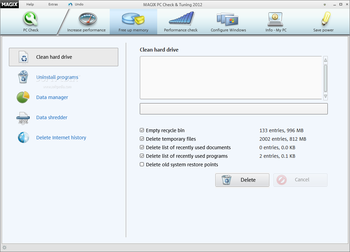 MAGIX PC Check & Tuning screenshot 9