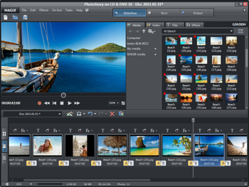 Magix Photostory Easy screenshot