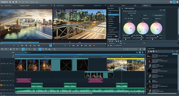 Magix Video Pro X screenshot