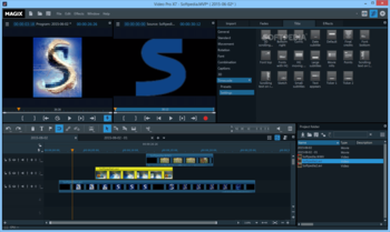 MAGIX Video Pro X7 screenshot 12