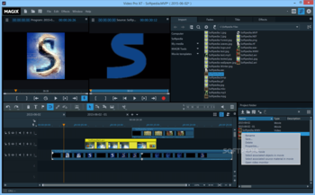 MAGIX Video Pro X7 screenshot 2