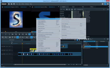 MAGIX Video Pro X7 screenshot 3