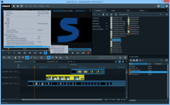 MAGIX Video Pro X7 screenshot 4