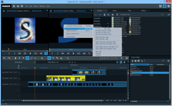 MAGIX Video Pro X7 screenshot 5