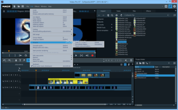 MAGIX Video Pro X7 screenshot 7