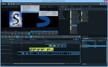 MAGIX Video Pro X7 screenshot 8