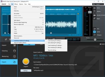 MAGIX Video Sound Cleaning Lab screenshot 10