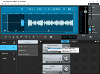 MAGIX Video Sound Cleaning Lab screenshot 3