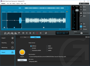 MAGIX Video Sound Cleaning Lab screenshot 7