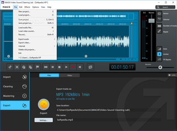 MAGIX Video Sound Cleaning Lab screenshot 9