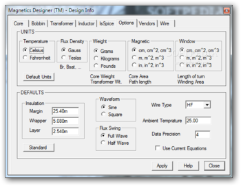 Magnetics Designer screenshot 6