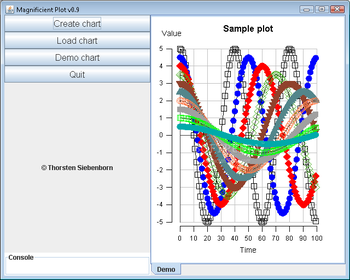 MagPlot screenshot