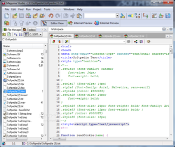 Maguma Studio Light for PHP screenshot