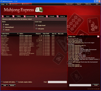 Mahjong Express screenshot