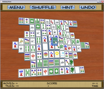 MahJong House screenshot