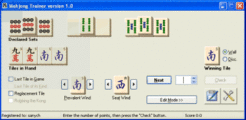 Mahjong Trainer screenshot