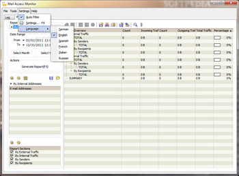 Mail Access Monitor for PostFix screenshot 6