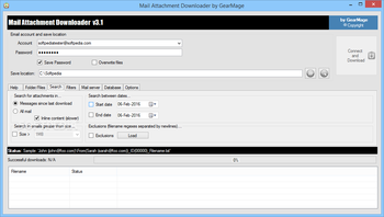 Mail Attachment Downloader screenshot 3