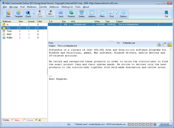 Mail Commander Deluxe screenshot