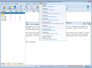Mail Commander Deluxe screenshot 10