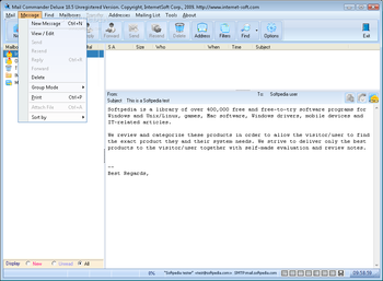 Mail Commander Deluxe screenshot 4