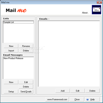 Mail me screenshot