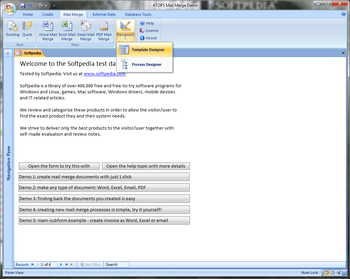 Mail Merge for Microsoft Access screenshot 2