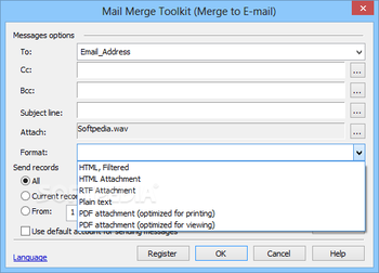 Mail Merge Toolkit screenshot 5