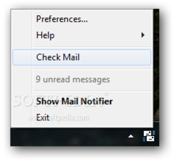 Mail Notifier screenshot 2