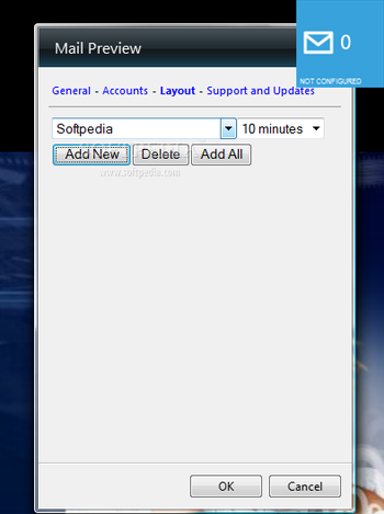 Mail Preview Gadget screenshot 3