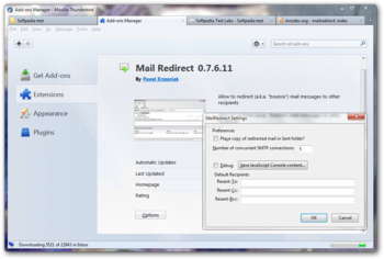 Mail Redirect for Thunderbird screenshot 3