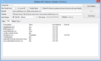 MailBee.NET Address Validator screenshot 2
