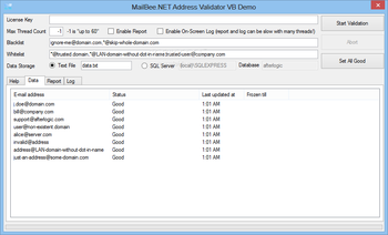 MailBee.NET Address Validator screenshot 3