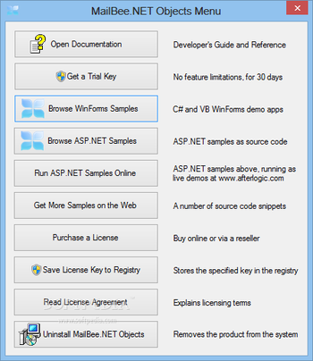 MailBee.NET AntiSpam screenshot