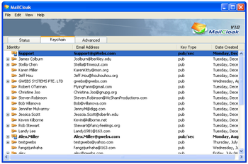 MailCloak Pro screenshot